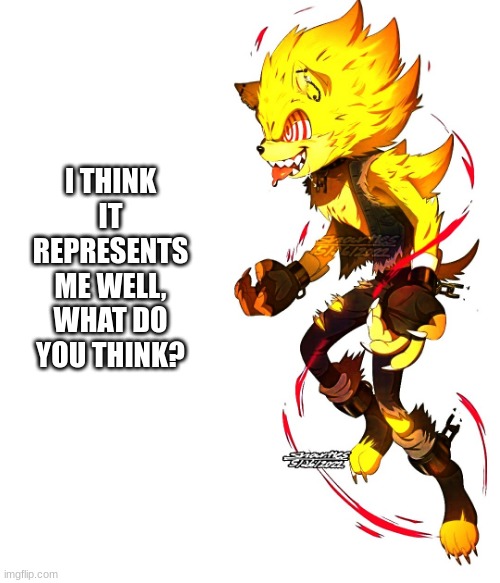 Fleetway | I THINK IT REPRESENTS ME WELL, WHAT DO YOU THINK? | image tagged in fleetway,cool,badass | made w/ Imgflip meme maker