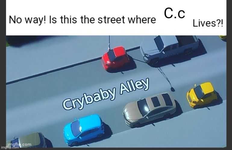 Is this the street where blank lives | C.c | image tagged in is this the street where blank lives | made w/ Imgflip meme maker