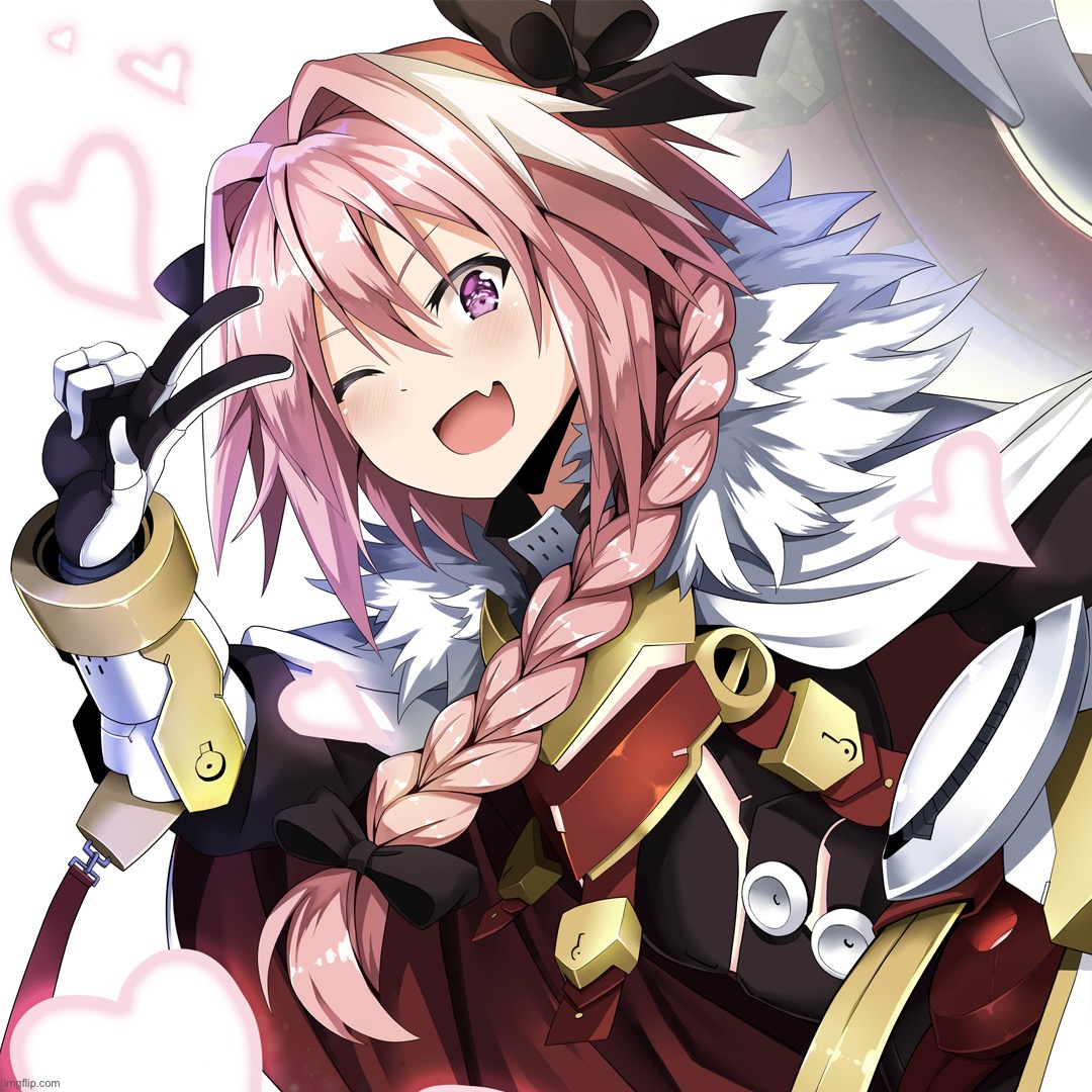 Haven’t had a chance to post my other astolfo templates | image tagged in astolfo | made w/ Imgflip meme maker