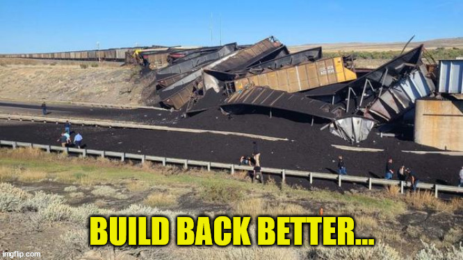 Another Build Back Better success story this week... | image tagged in biden,destroy,america | made w/ Imgflip meme maker