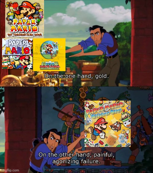 PMSS hurt me personally | image tagged in road to el dorado gold and failure | made w/ Imgflip meme maker