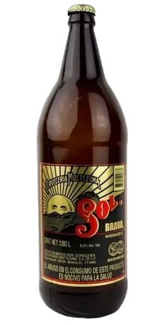 Cerveza sol etiqueta negra Blank Meme Template