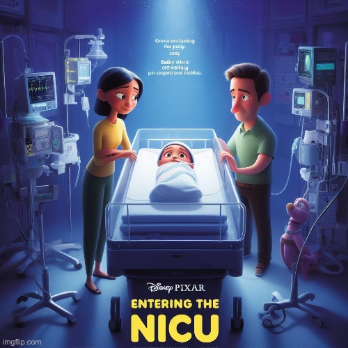 Disney Pixar entering the nicu | image tagged in disney pixar entering the nicu | made w/ Imgflip meme maker