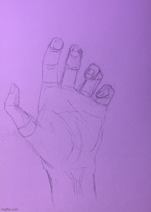 Hand | image tagged in drawing | made w/ Imgflip meme maker