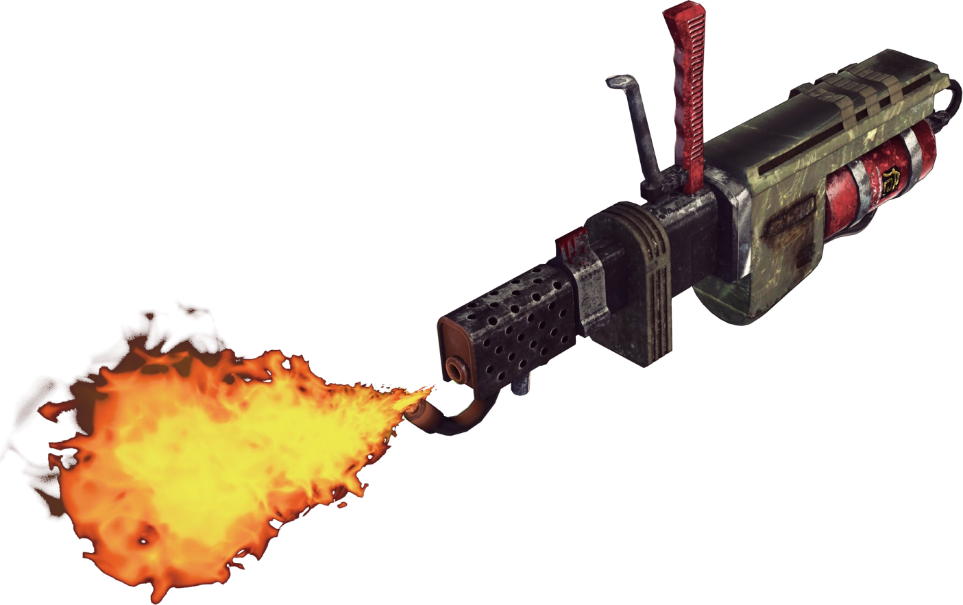 Flamethrower - Let It Die Wiki Blank Meme Template