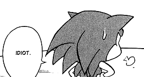 High Quality sonic idiot Blank Meme Template