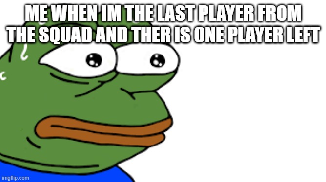 fortnite be like | ME WHEN IM THE LAST PLAYER FROM THE SQUAD AND THER IS ONE PLAYER LEFT | image tagged in fortnite | made w/ Imgflip meme maker