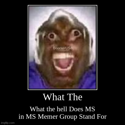 AAAAAAAAAAAAAAAAAAAAAAAAAAAAAAAAAAAAAAAAAAAAAAAAAAAAAAAAAAAAAAAAAAAAAAAAAAAAAAAAAAAAAAAAAAAAAAAAAAAAAAAAAAAAAAAAAAAAAAAAAAAAAAAA | What The | What the hell Does MS in MS Memer Group Stand For | image tagged in funny,demotivationals | made w/ Imgflip demotivational maker