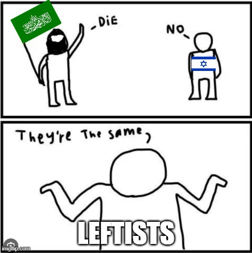 The Squad be like | LEFTISTS | image tagged in israel,palestine | made w/ Imgflip meme maker