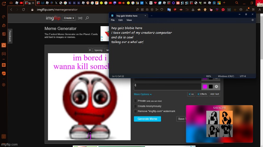 made w/ Imgflip meme maker