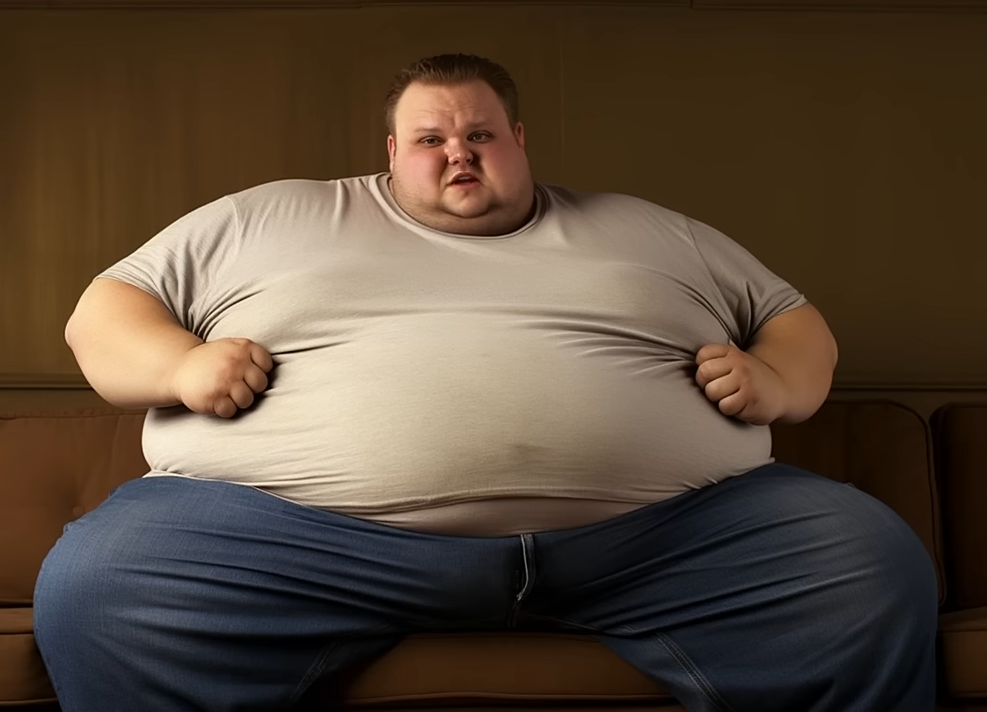 High Quality Fat Guy Blank Meme Template