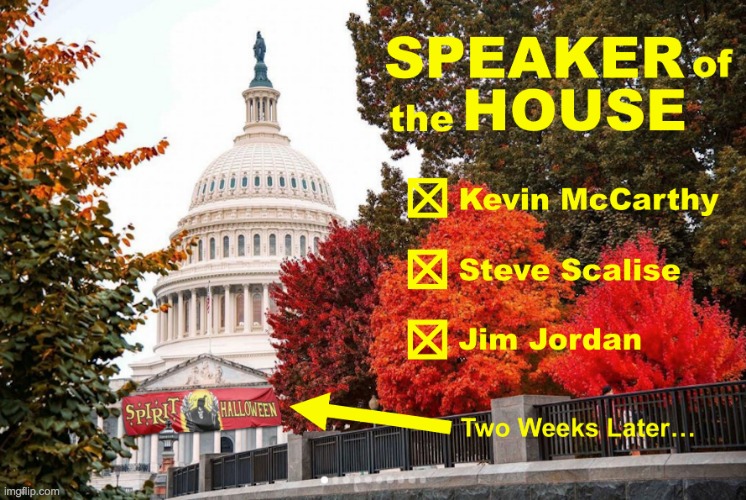 Speaker of the House Congress Spirit Halloween Store Meme | image tagged in speaker of the house congress spirit halloween store meme | made w/ Imgflip meme maker