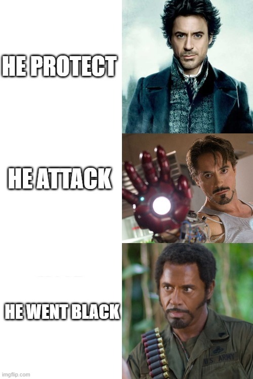 I  this is better than a shitpost | HE WENT BLACK | made w/ Imgflip meme maker