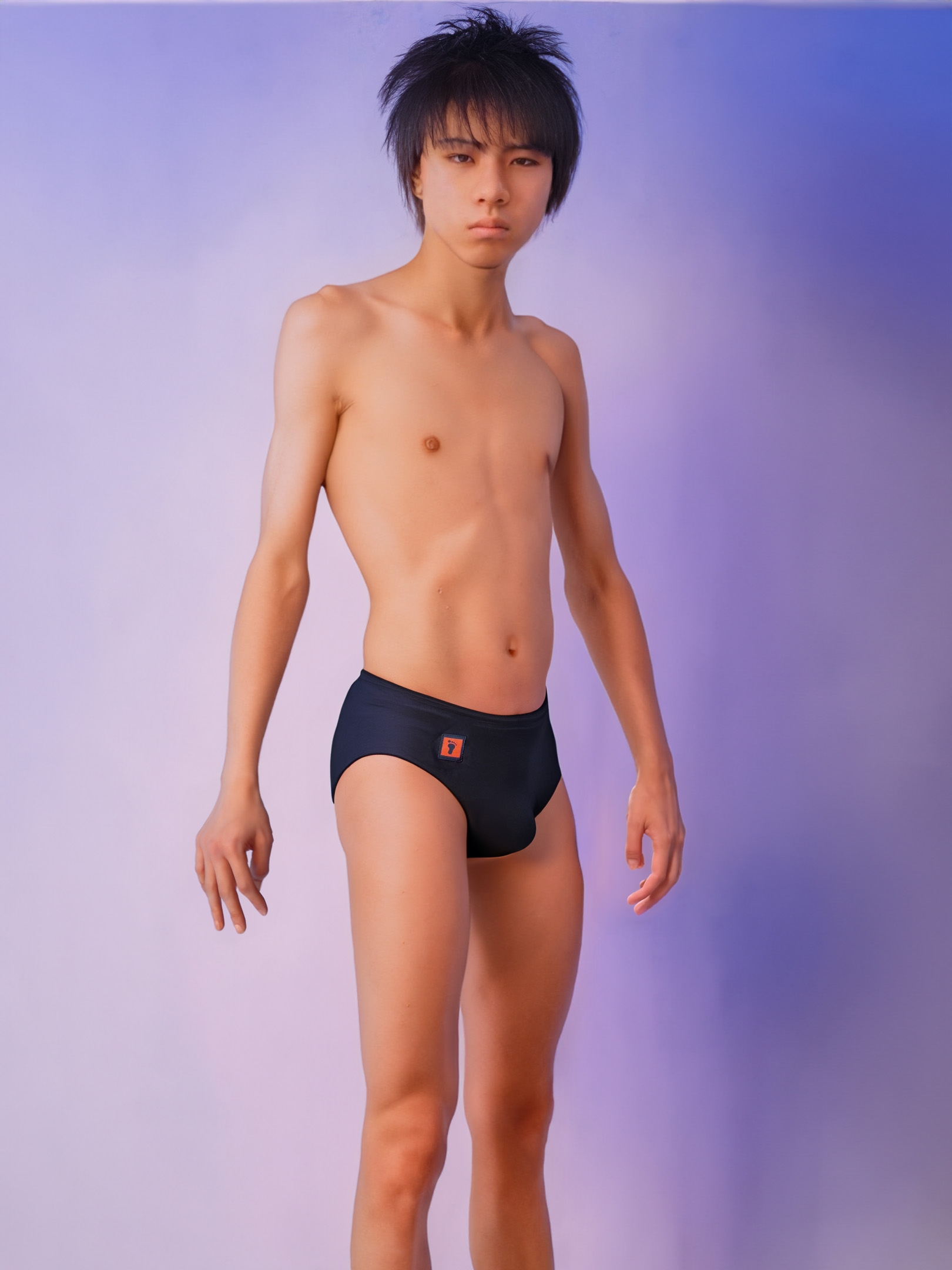 High Quality japanese swimwear model boy Blank Meme Template
