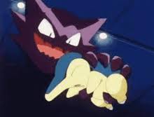 High Quality Cyndaquill and haunter Blank Meme Template
