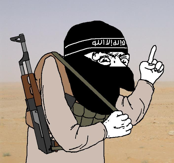 Jihad Merchant Blank Meme Template