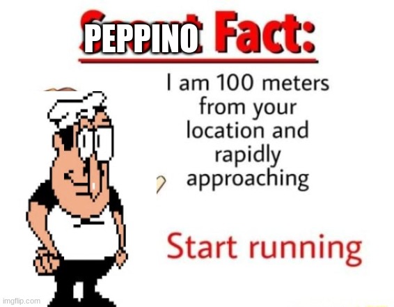 Scout Fact | PEPPINO | image tagged in scout fact | made w/ Imgflip meme maker