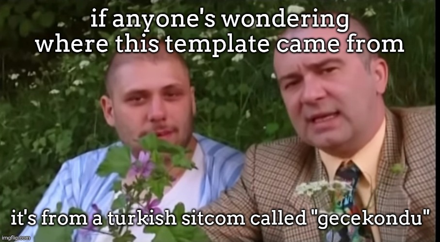 Green screen bois | if anyone's wondering where this template came from; it's from a turkish sitcom called "gecekondu" | image tagged in green screen bois | made w/ Imgflip meme maker