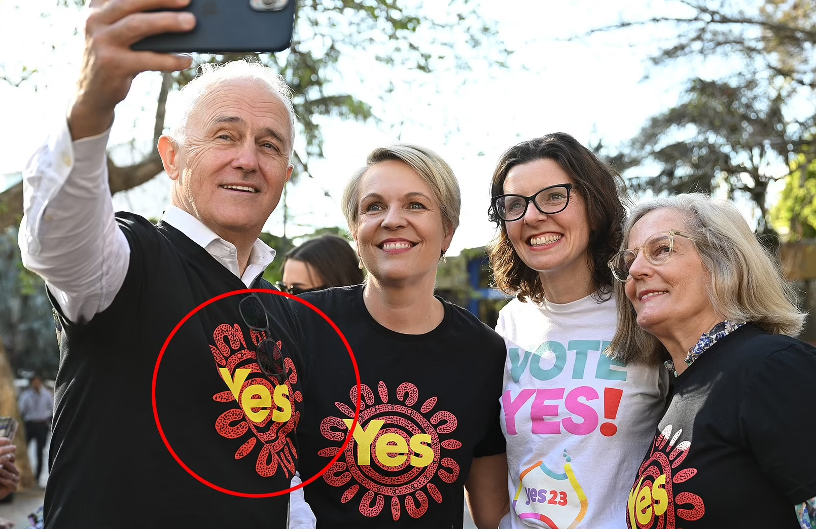 Ex-prime minister Malcolm Turnbull Blank Meme Template