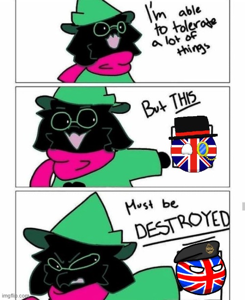 Ralsei destroy | image tagged in ralsei destroy | made w/ Imgflip meme maker