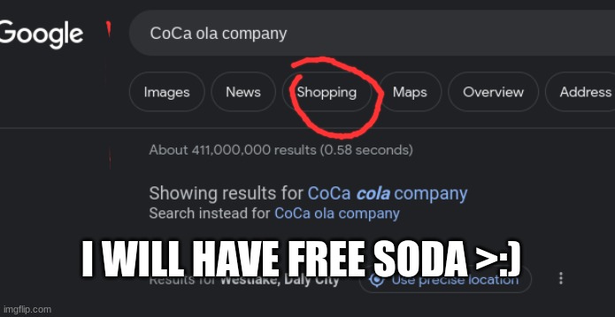 Free soda >:) | I WILL HAVE FREE SODA >:) | image tagged in free | made w/ Imgflip meme maker