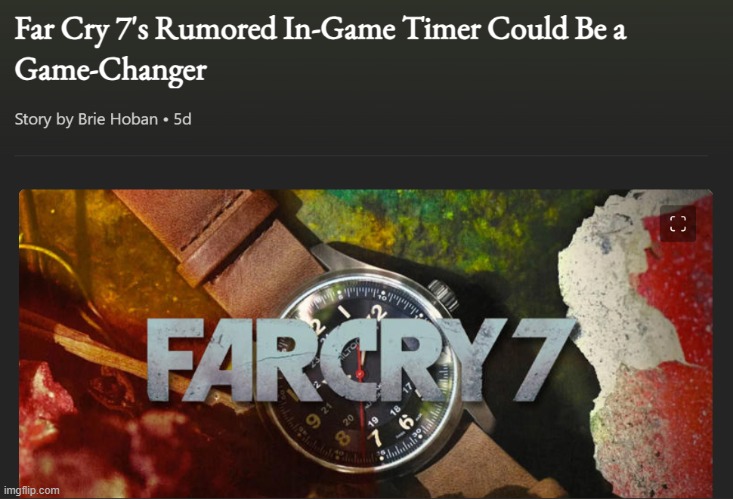 Far Cry 7's Rumored In-Game Timer Could Be a Game-Changer