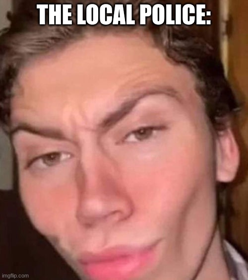 Rizz | THE LOCAL POLICE: | image tagged in rizz | made w/ Imgflip meme maker