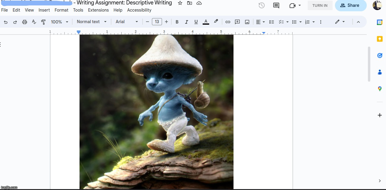 I handed this in as my english assignment picture lmaoooo | made w/ Imgflip meme maker