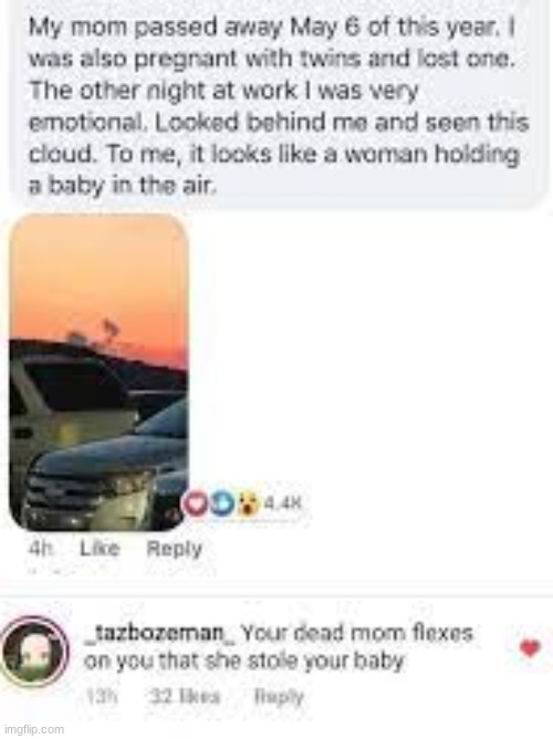 oof that sucks | image tagged in dead,mom,flexing,she,stolen,babys | made w/ Imgflip meme maker