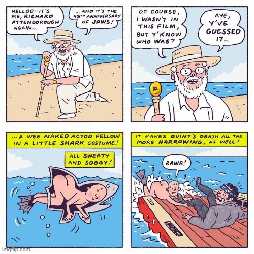 Jaws | image tagged in comics | made w/ Imgflip meme maker