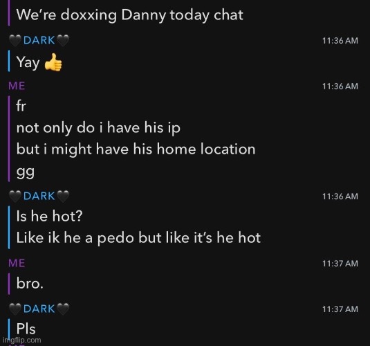 Doxxing Danny Blank Meme Template