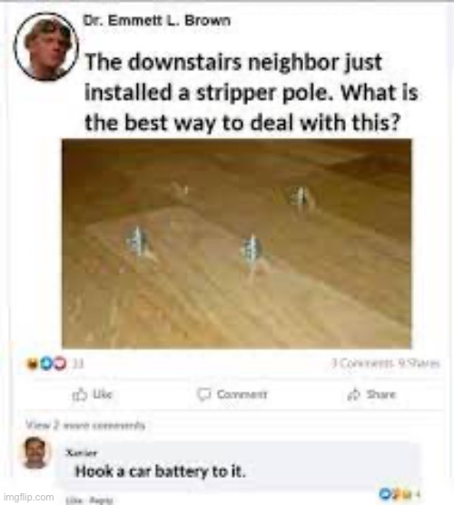 Hook a car battery to it | made w/ Imgflip meme maker