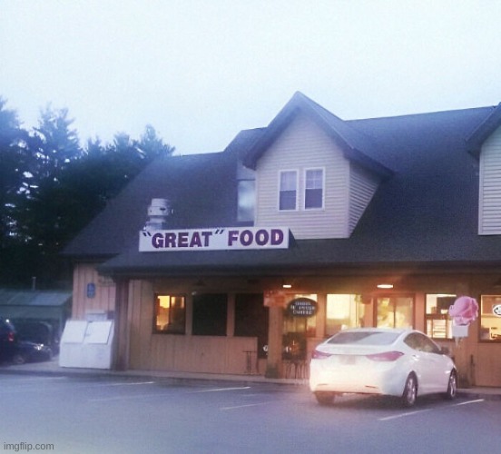 Great food Blank Meme Template