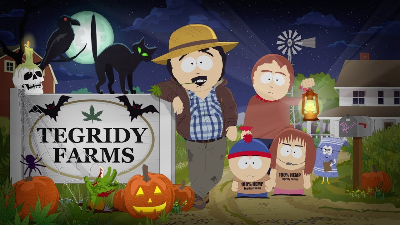 Halloween Tegridy Farms Blank Meme Template