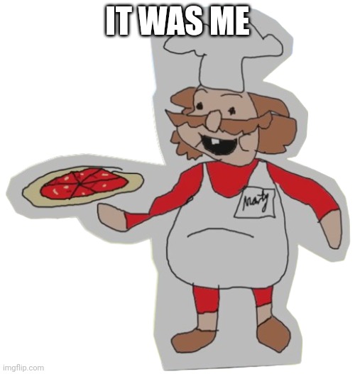 It was me Blank Meme Template