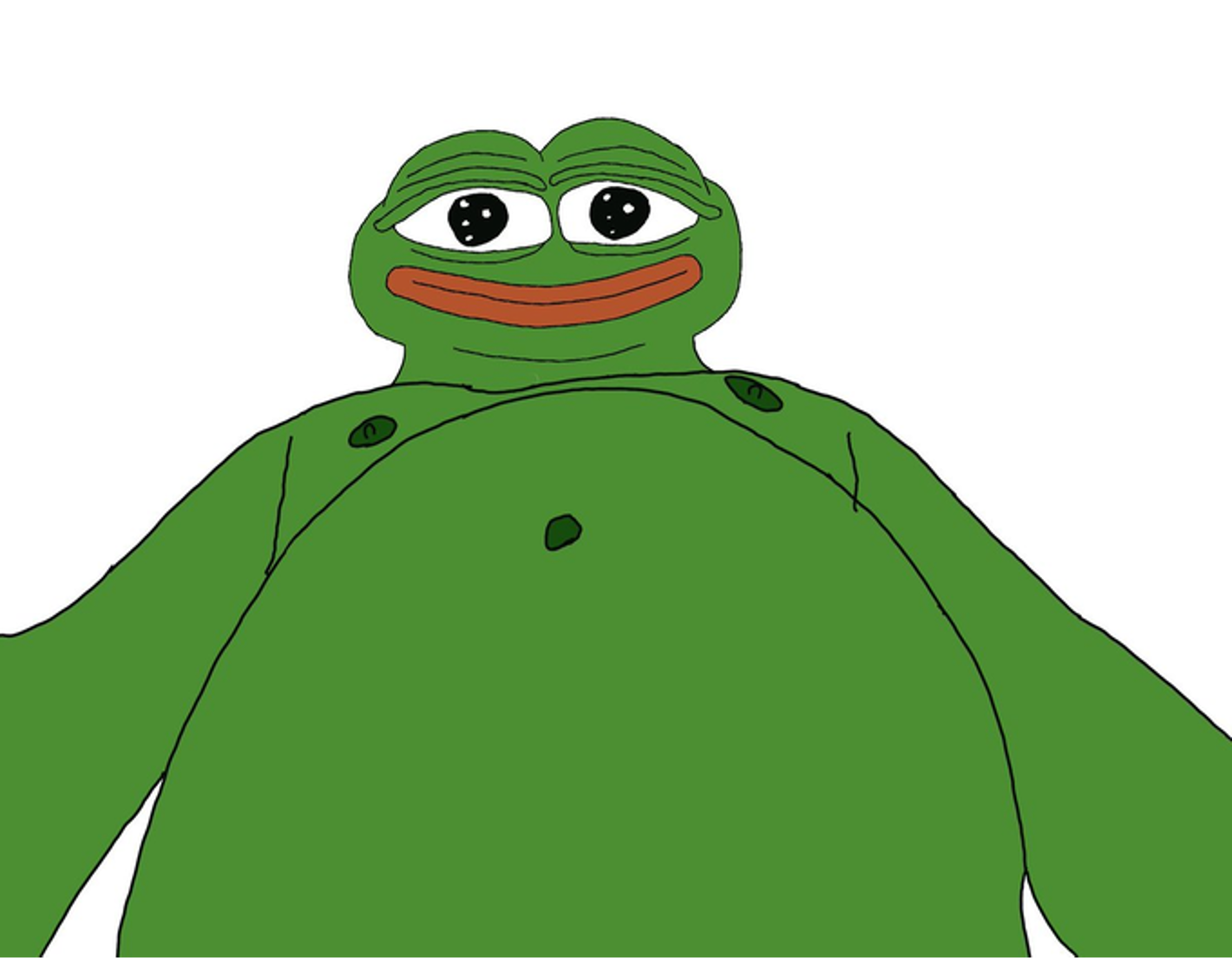 High Quality $PEPE Grower Not A Shower Blank Meme Template