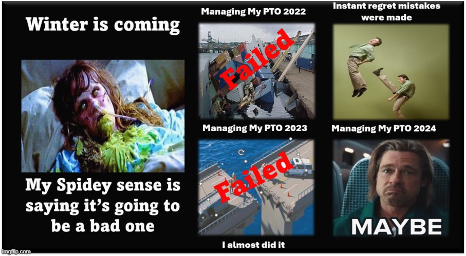 PTO I Took Too Much Edition | image tagged in pto'd,took too much,pto,instant regret,maybe,call me maybe | made w/ Imgflip meme maker