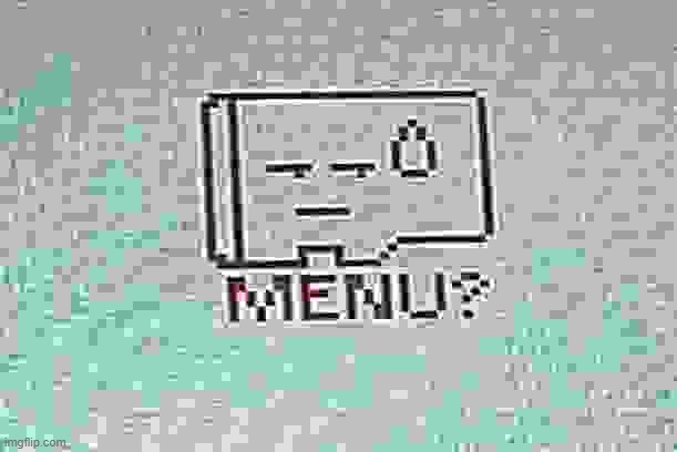 [-_- ()] MENU? | made w/ Imgflip meme maker