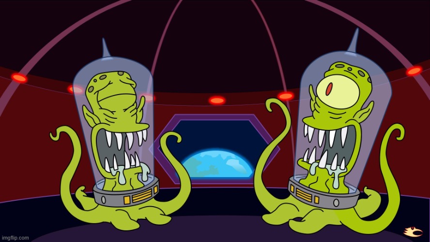 kang and kodos | image tagged in kang and kodos | made w/ Imgflip meme maker