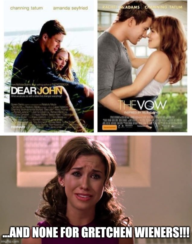 ...AND NONE FOR GRETCHEN WIENERS!!! | made w/ Imgflip meme maker