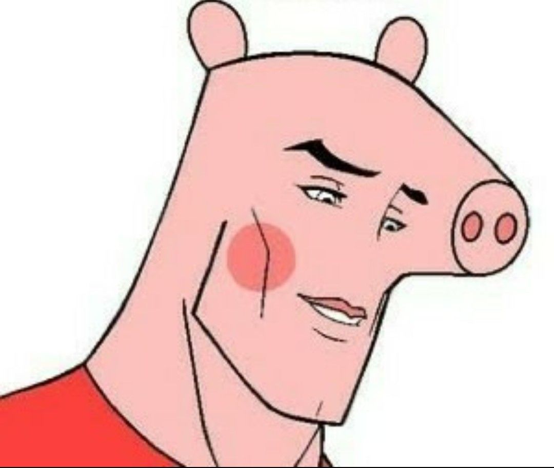 Pig Blank Meme Template