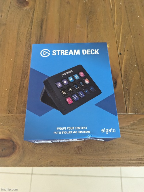 My Stream Deck is here | made w/ Imgflip meme maker