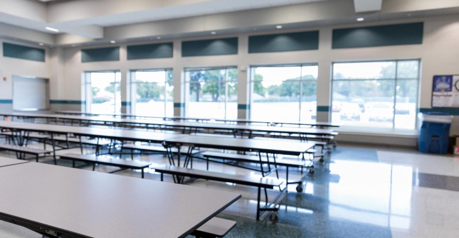 High Quality School Cafeteria Blank Meme Template