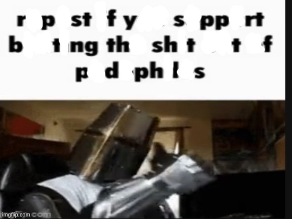 I removed the vowels and it gives me this | image tagged in repost if you support beating the shit out of pedophiles | made w/ Imgflip meme maker