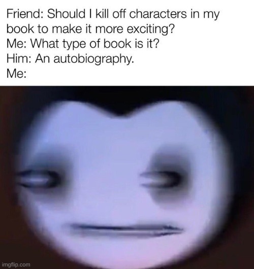 High Quality Auto biography Blank Meme Template