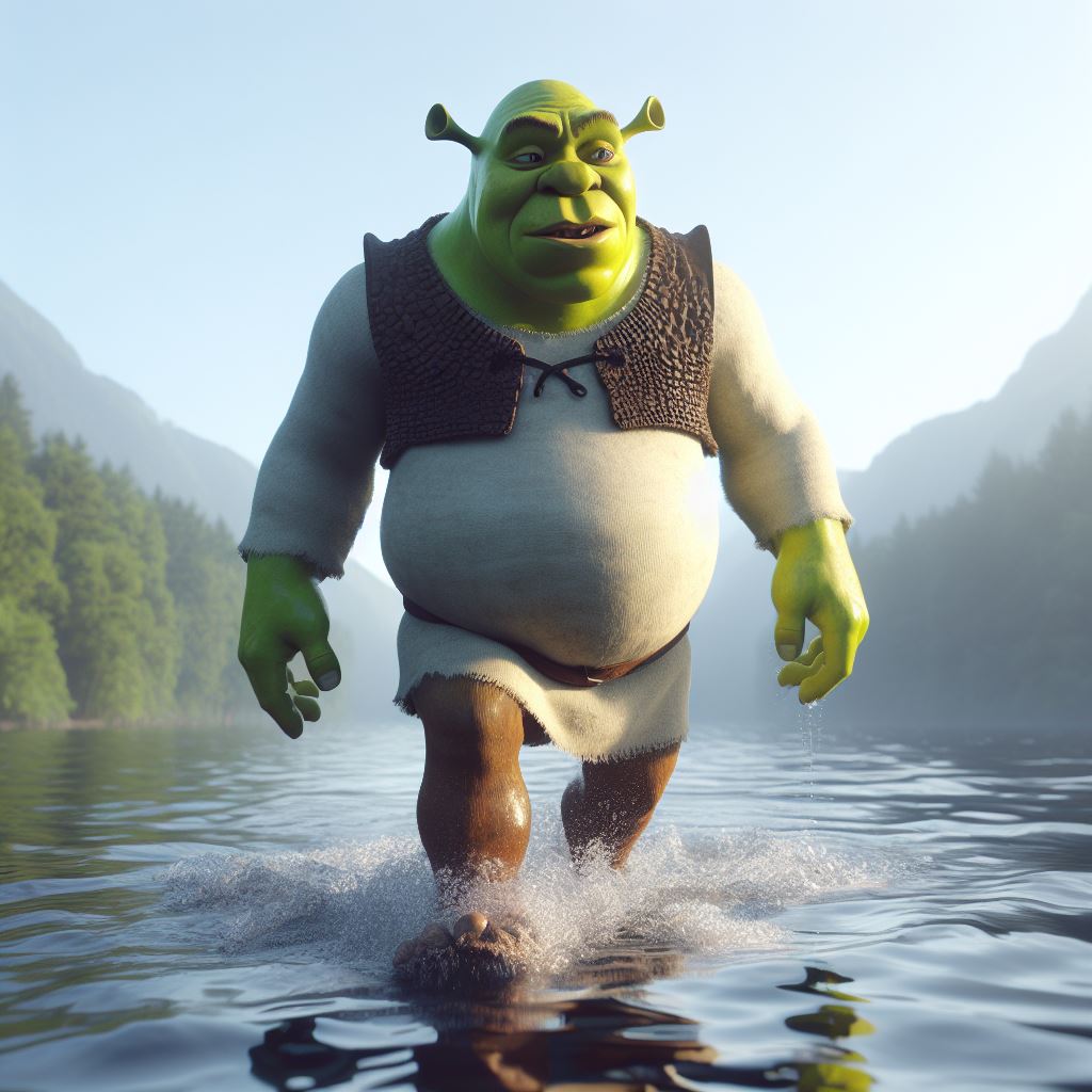 Giga Shrek on Make a GIF