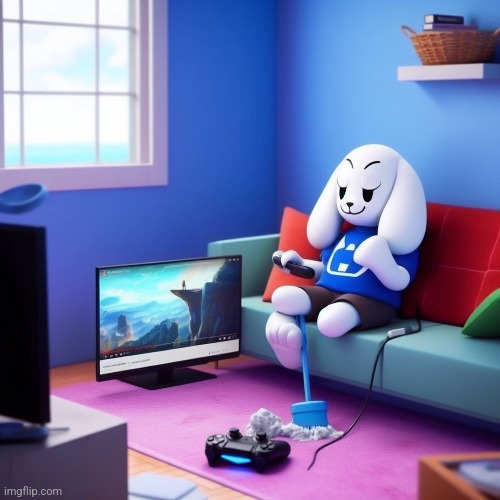 Toriel cleaning | made w/ Imgflip meme maker