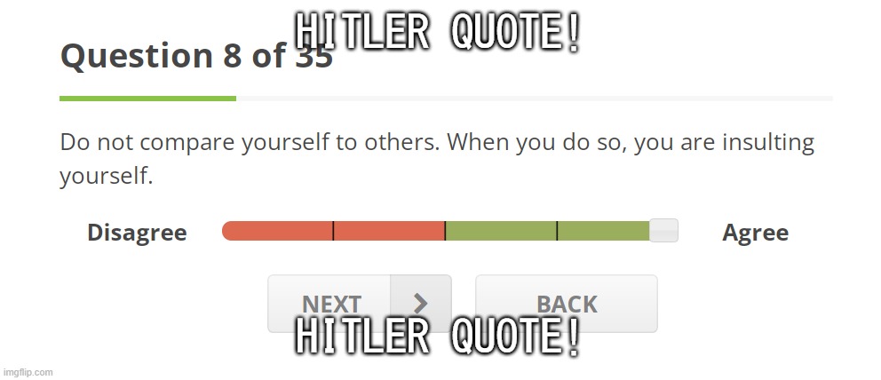 :shocked: | HITLER QUOTE! HITLER QUOTE! | made w/ Imgflip meme maker