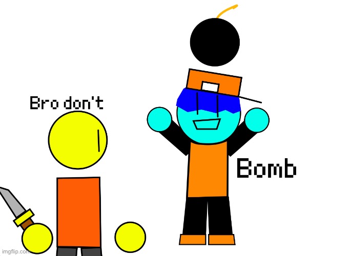 Bomb | image tagged in shitpost,bomb,eric | made w/ Imgflip meme maker