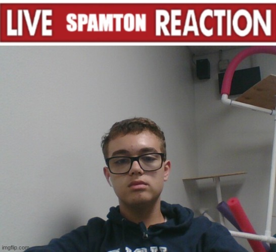 image tagged in spamton reaction | made w/ Imgflip meme maker